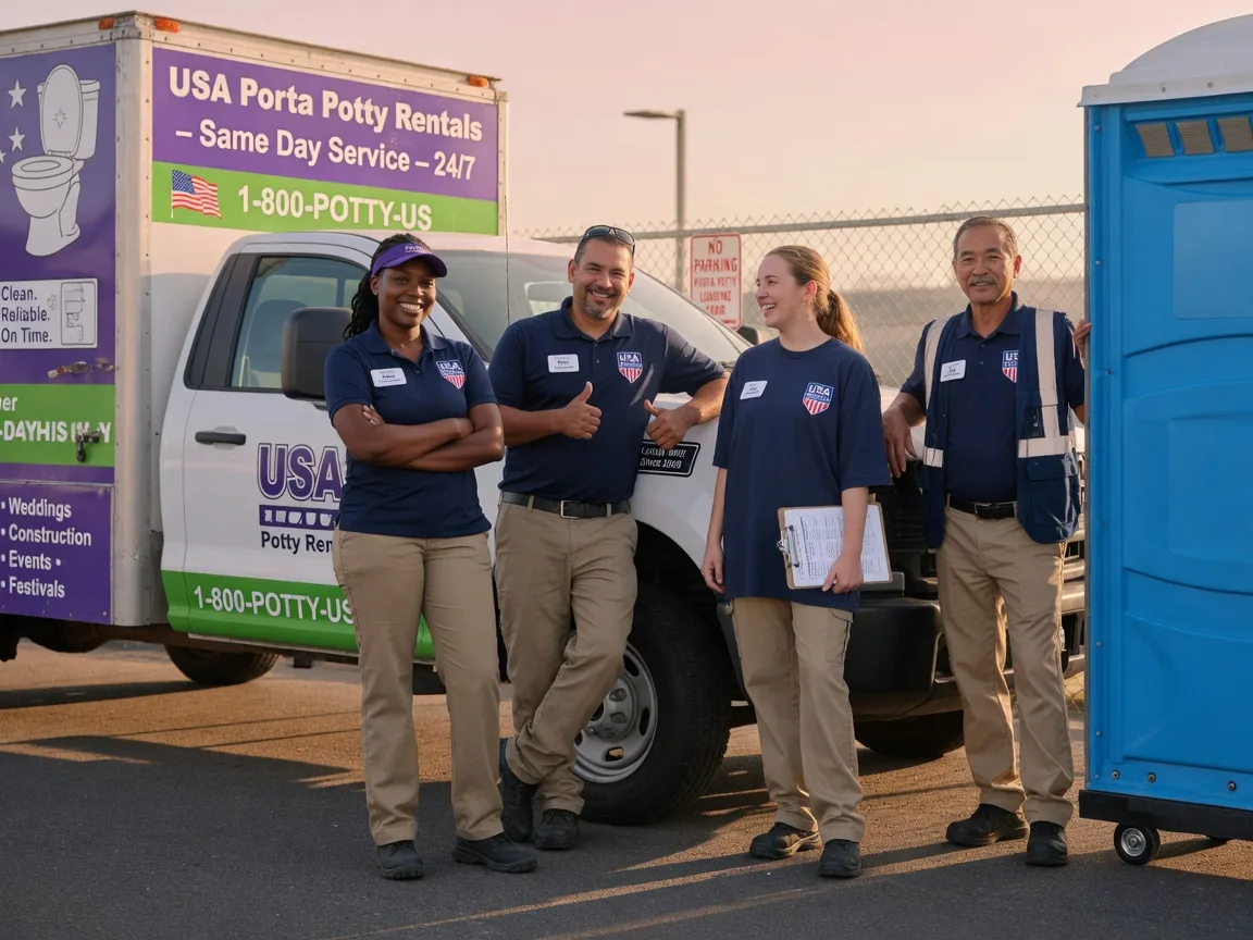 Porta Potty Rental company in Hazel, SD